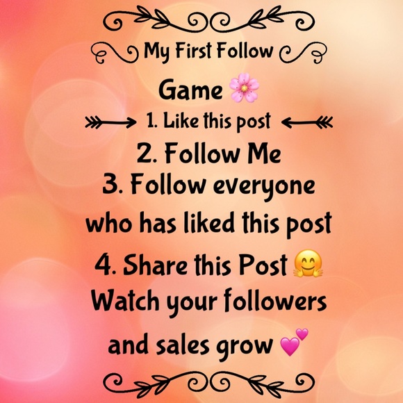 Come back, FOLLOW & Re- SHARE!! FOLLOW GAME ♥️ - Picture 4 of 6